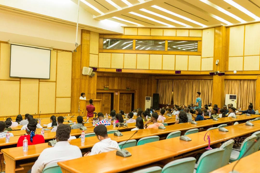 Keynote speaker addressing the audience